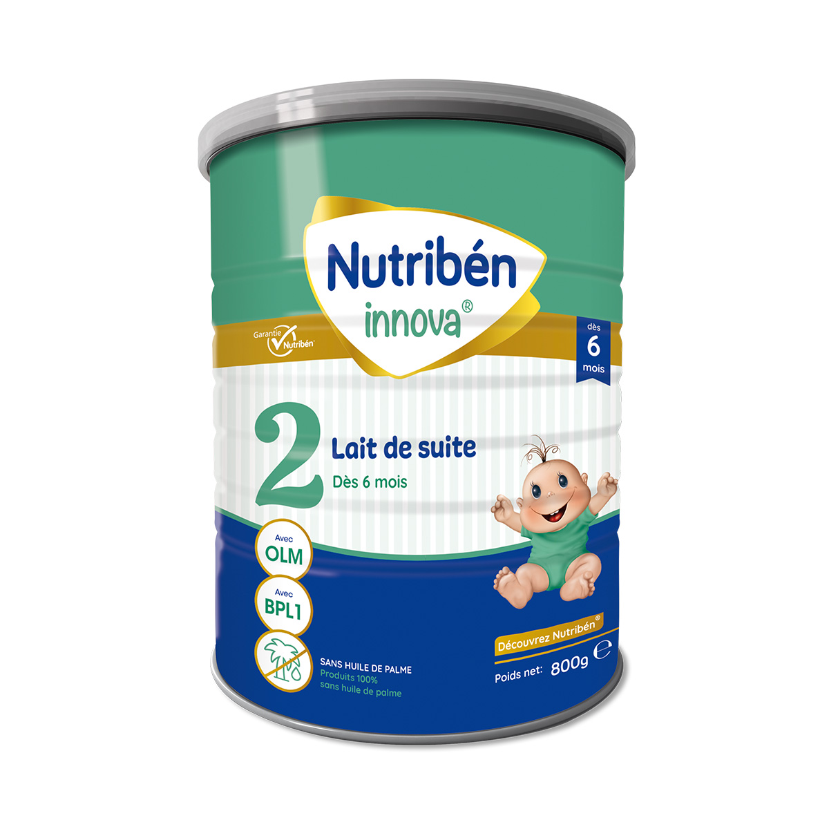 Nutribén Innova® 2, lait pour bébé dès 6 mois